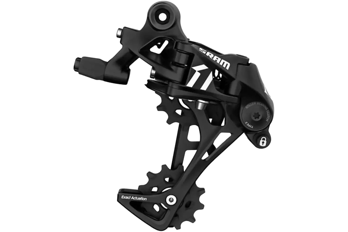 SRAM Bakgir Apex 1 1×11 gir lang bur aluminium svart