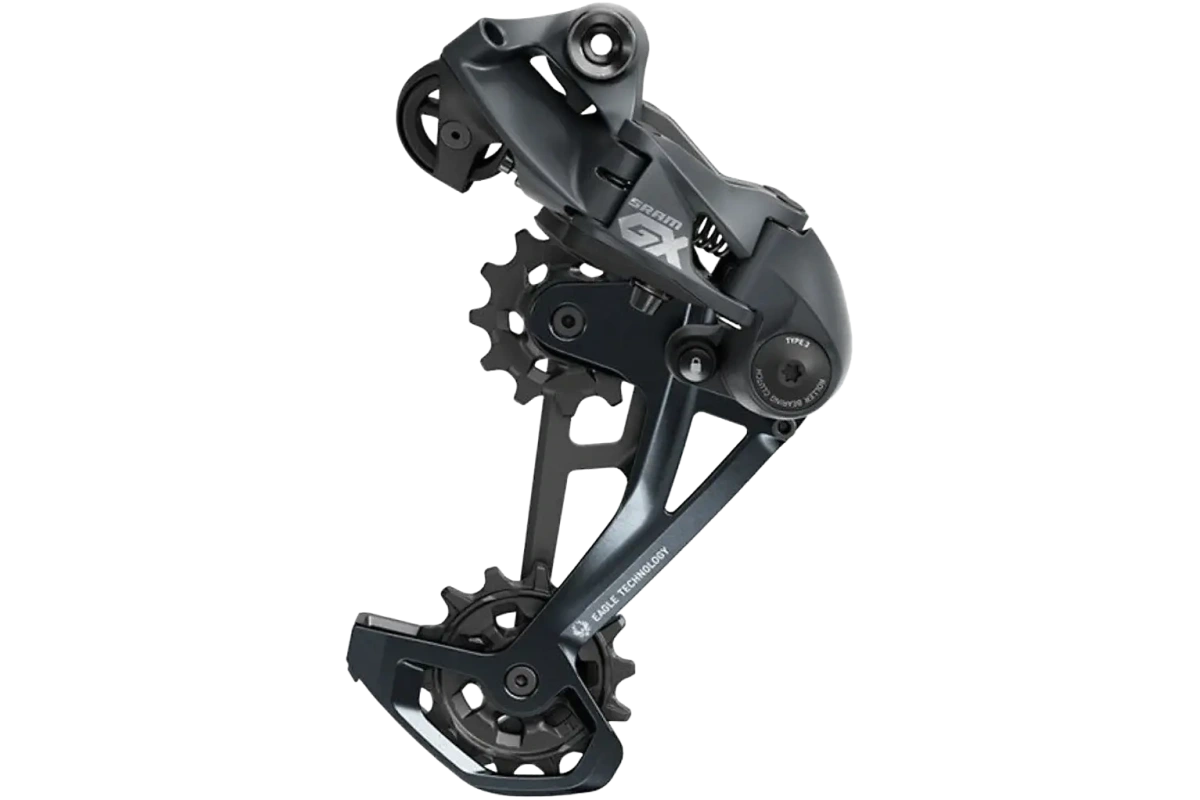 SRAM Bakgir GX Eagle 12 gir lang bur Lunar Grey graphics