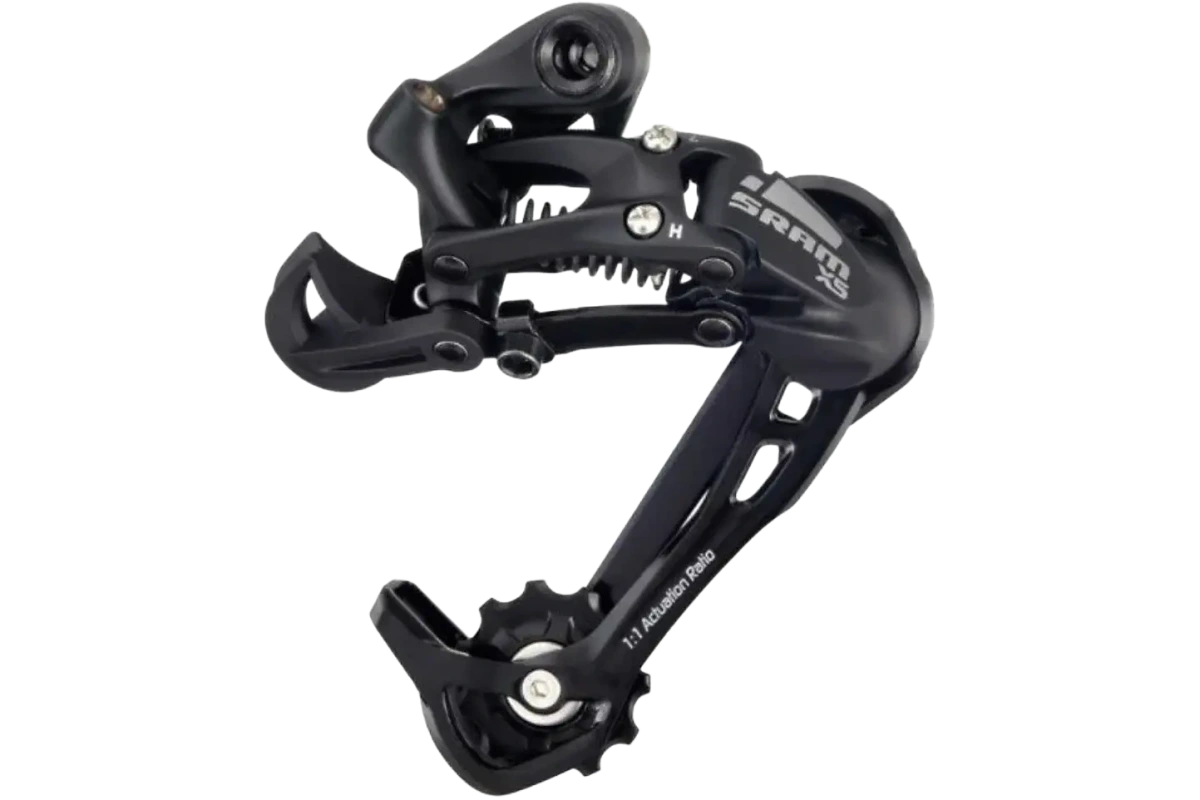 SRAM Bakgir X5 10-girs lang bur svart