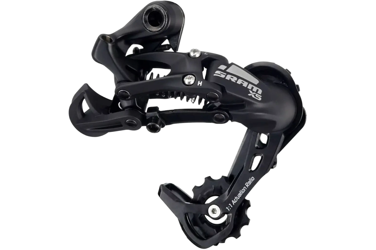 SRAM Bakgir X5 9-girs lang bur svart