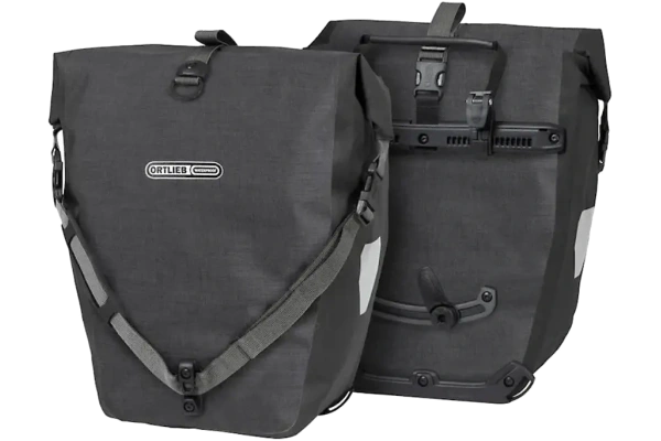 Ortlieb Back-Roller Plus Elsykkel veske-par vanntett (Svart) 40L