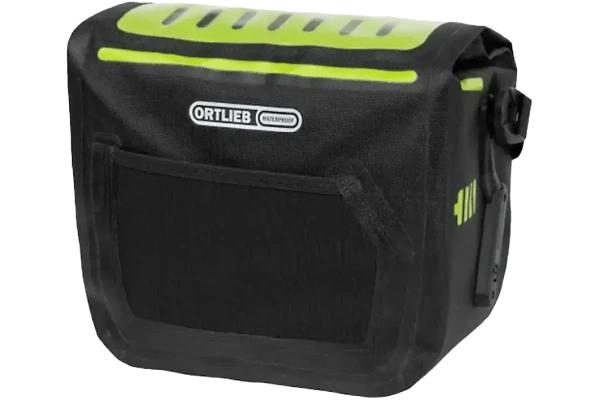 Ortlieb E-Glow Elsykkel Frontveske vanntett (Svart) 7L
