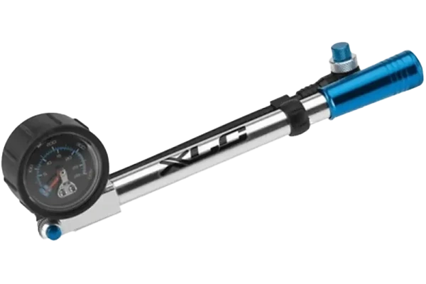 XLC Demperpumpe 400psi Sølv/Blå