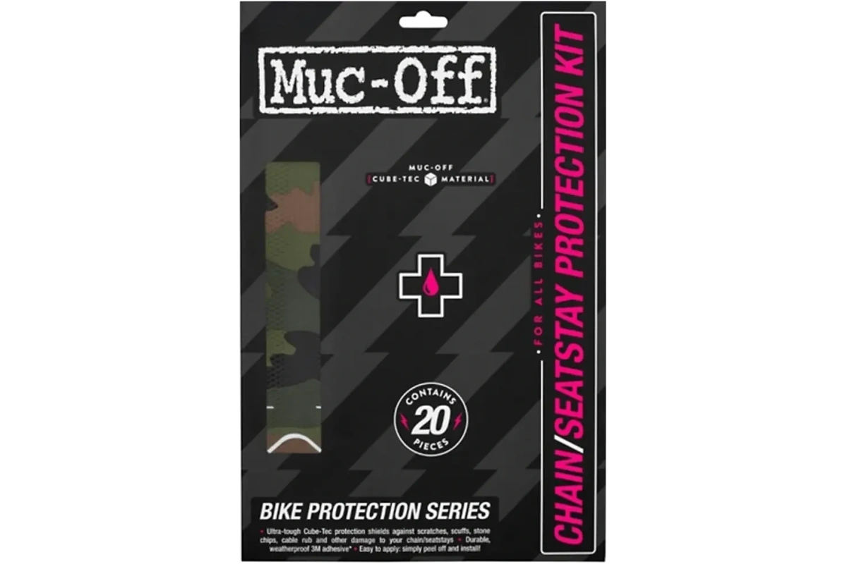 MUC-OFF Chain stay protector Chainstay Kit Color Camo