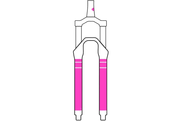 MUC-OFF Fork protector Fork Kit