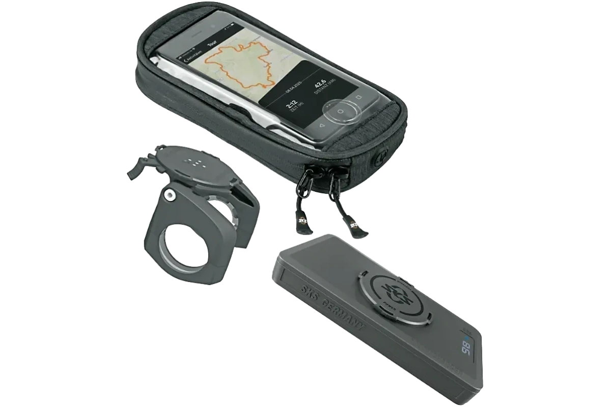 SKS telefonholder med powerbank