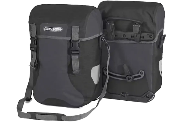 ORTLIEB SPORT-PACKER PLUS SVART SIDEVESKER VANNTETT, PAR