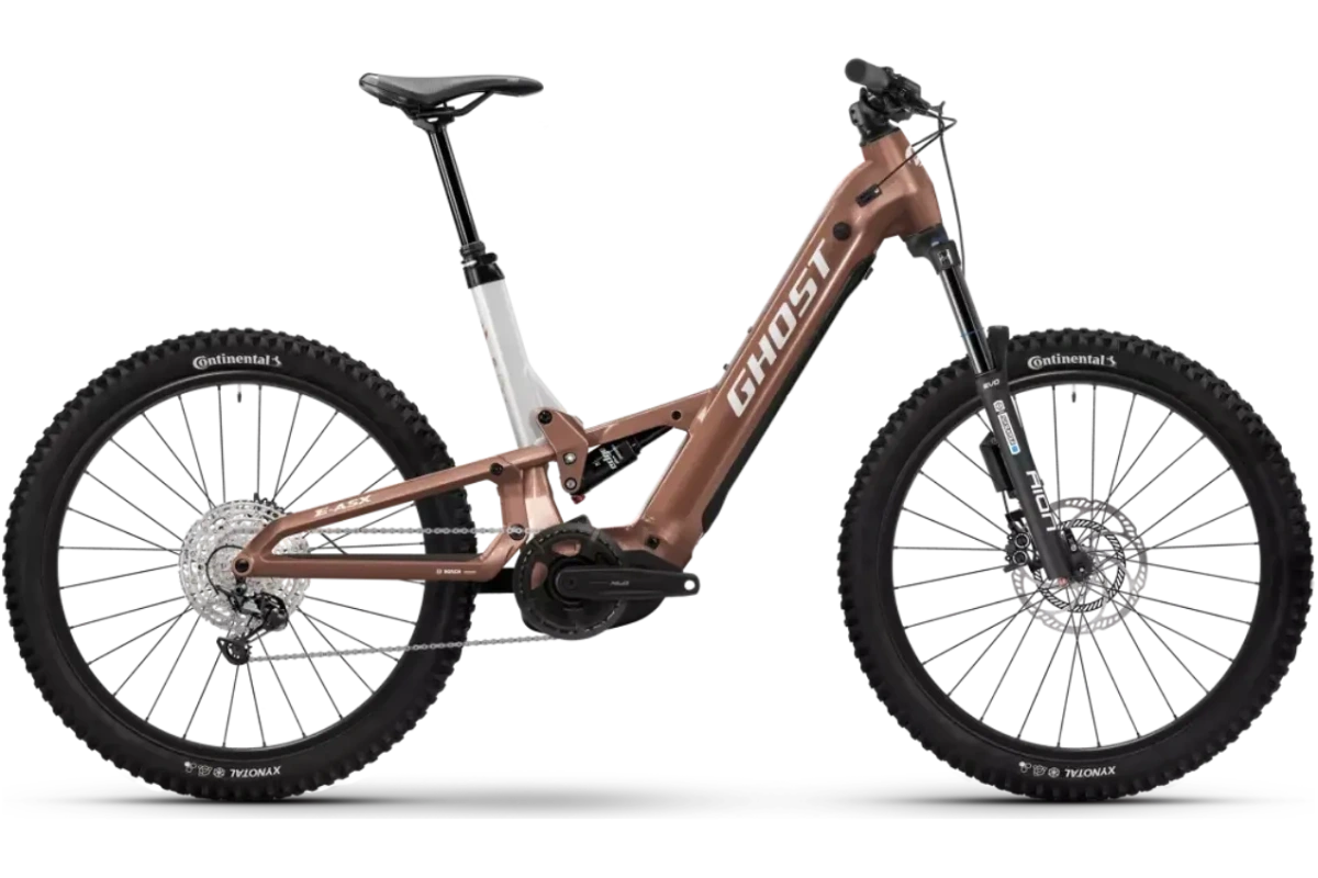 GHOST E-ASX ABS LOW Elsykkel bilde fra siden