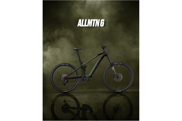Haibike allmtn 6 studio presentasjonsbilde av elsykkel